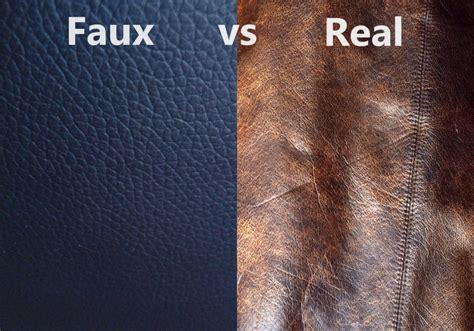 fake leather vs real leather watch|real vs real leather.